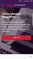 Digiturk Online İşlemler Screenshot