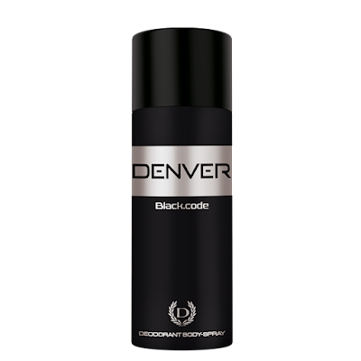 Denver Black Code Deo - 150 ml