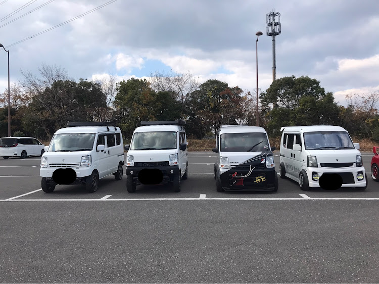 エブリイバンのやっと〜ばいスペシャル・ちかっぱいいやん❗️・仲間って素敵♩・日々仲間に感謝♩に関するカスタム事例の投稿画像14枚目