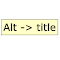 Item logo image for Alt to title