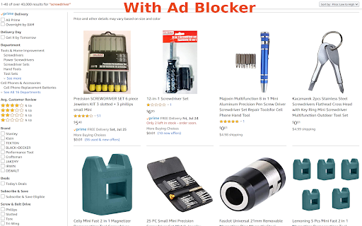 Amazon Ad Blocker
