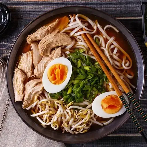 Crispy Chicken Ramen Bowl