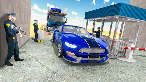 US Police Car Transport Cruise Ship Simulator 2018