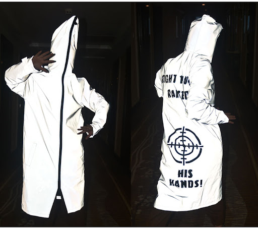 Title 7, Overcoat Love 3M Reflective Windbreaker Jacket ...