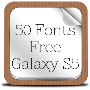 50 Fonts Free Galaxy S5  Icon