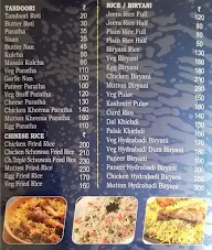 Hotel Trishna menu 8