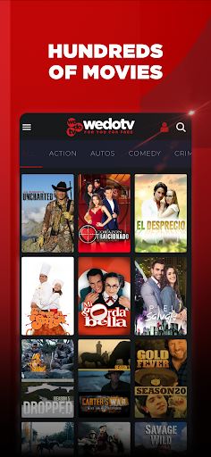 Screenshot Films, series & TV on wedotv