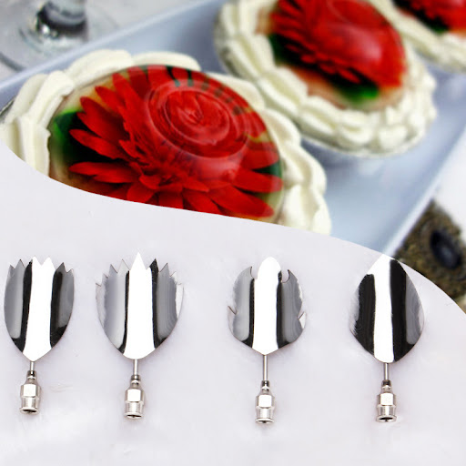 Title 4, 3D Jelly Flower Mold Pudding Cake Decorating To...