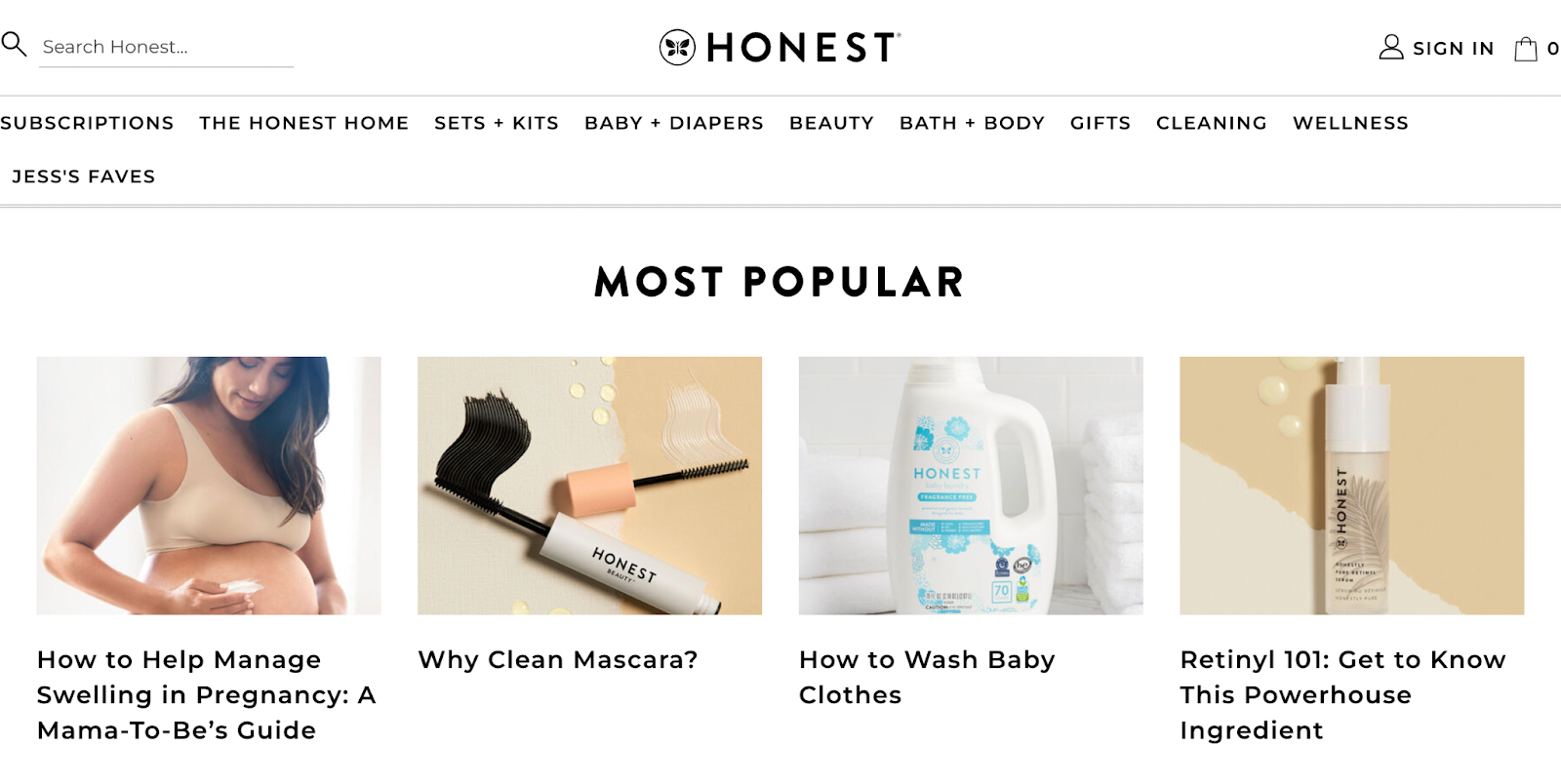 The Honest Company blog