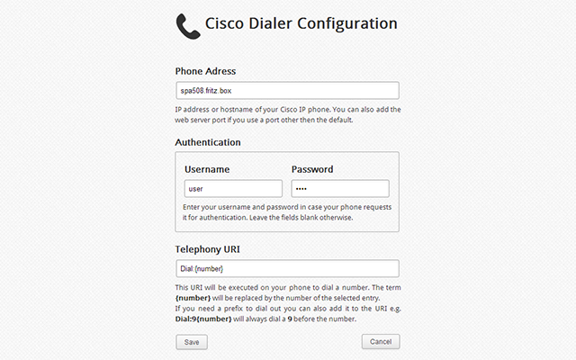 Cisco Dialer Preview image 2