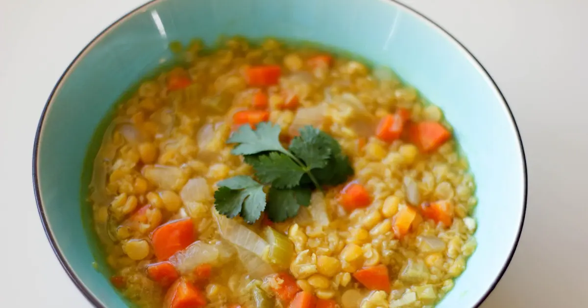 Spiced Lentil & Split Pea Soup in a Jar: A Food Gift for the