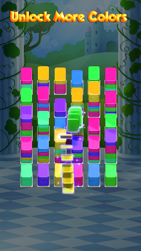 Screenshot Color Card Shuffle Sort Puzzle