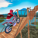 Cover Image of ดาวน์โหลด Bike Stunt Ramp Race 3D - Bike Racing Games Free 1.0 APK