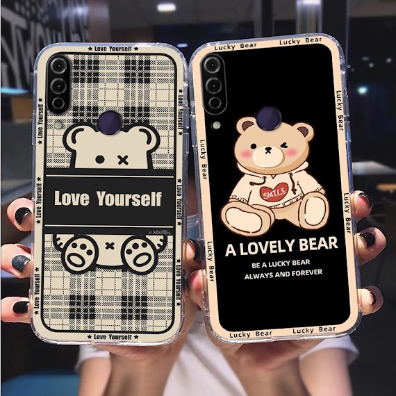 Ốp Lưng Vsmart Joy 1/Joy1 Plus/Joy 2/ Joy 2 Plus /Joy 3 Gấu Cực Cute Siêu Bền Siêu Đẹp