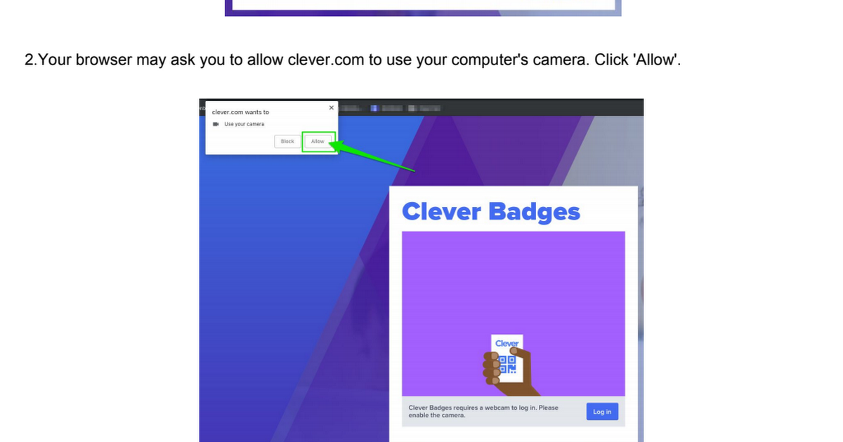 Log into Clever using a Badge.pdf