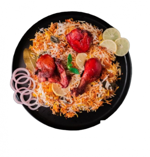 Chicken Kabab Biryani (Half)