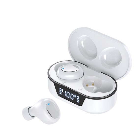 Tai Nghe Bluetooth - Tai Nghe Nhét Tai Không Dây TW16 - Cảm Ứng Vân Tay - Chống ồn - Chống nước - Kết Nối Bluetooth 5