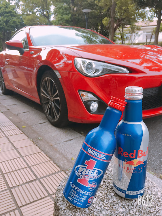 86のガソリン添加剤・ワコーズ フューエルワン・レッドブル・翼を授ける・軽く一杯に関するカスタム事例の投稿画像1枚目
