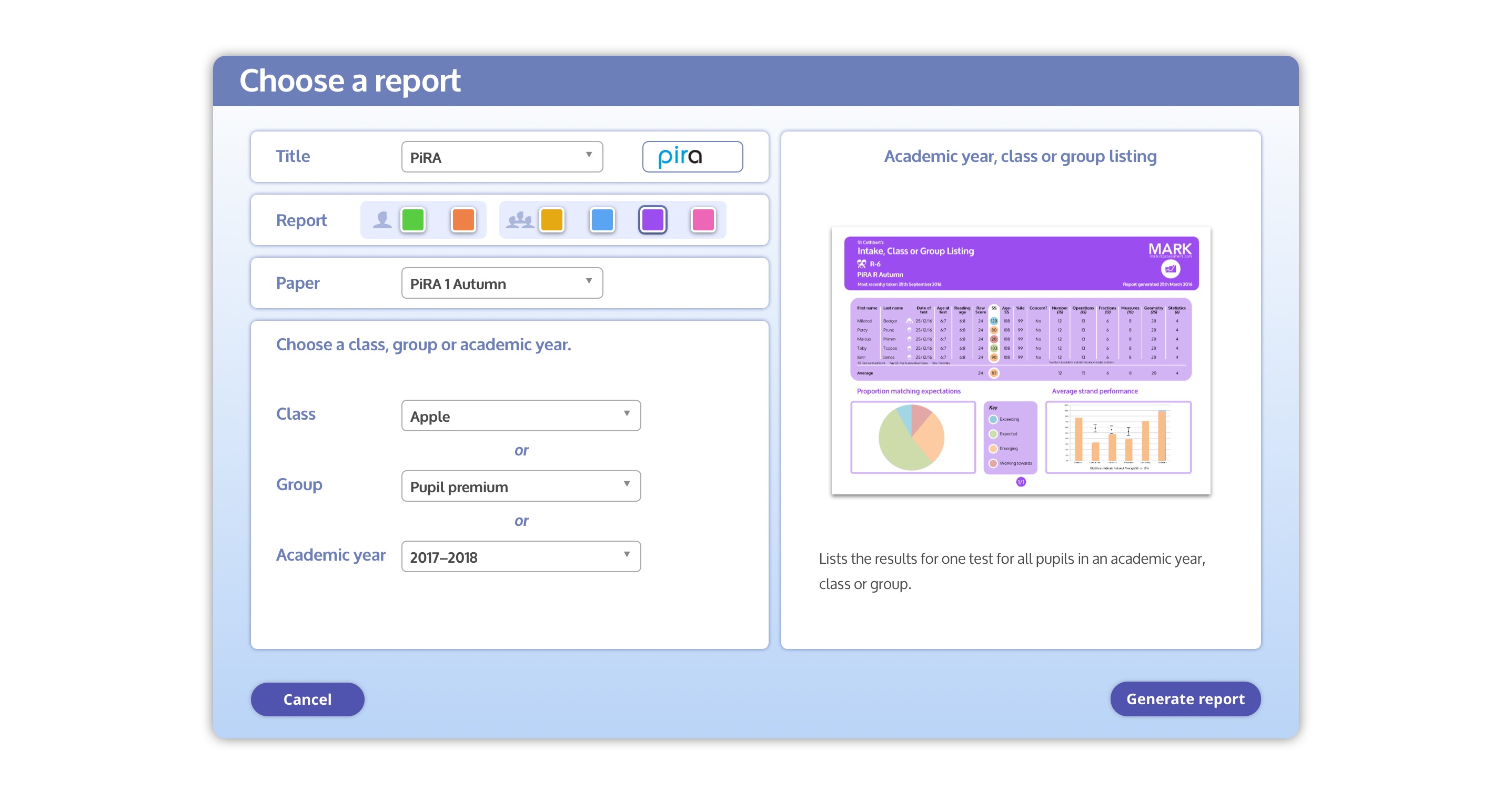 Log in to MARK, from Hodder Education