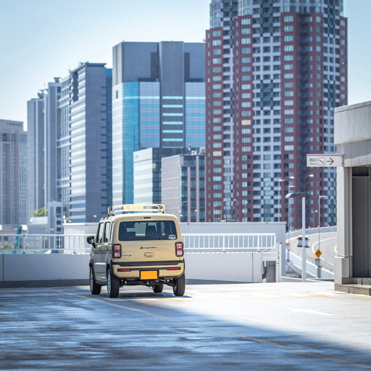 ハスラーのDAMD・CLASSICO・ハスラークラシコ・TOC駐車場・お台場海浜公園北口駐車場に関するカスタム事例の投稿画像2枚目
