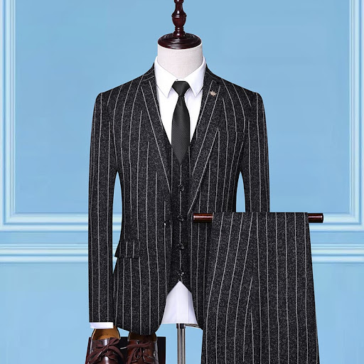 Title 3, New Trend Mens Suit Three-Piece for Weddings &...