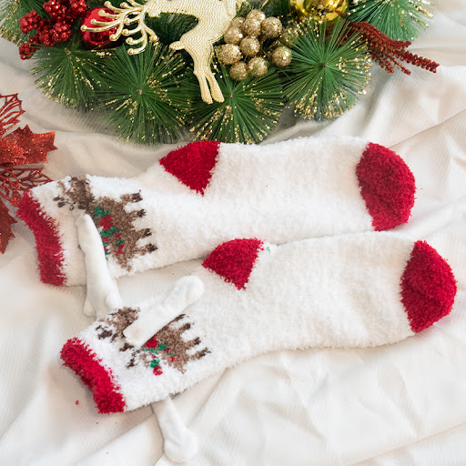 Title 4, Fashion Simple Magnetic Christmas Socks For Men...