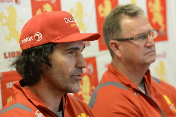 Victor Matfield (Forward Coach) during the Xerox Golden Lions team announcement at Emirates Airline Park Media Centre on August 10, 2017 in Johannesburg, South Africa.