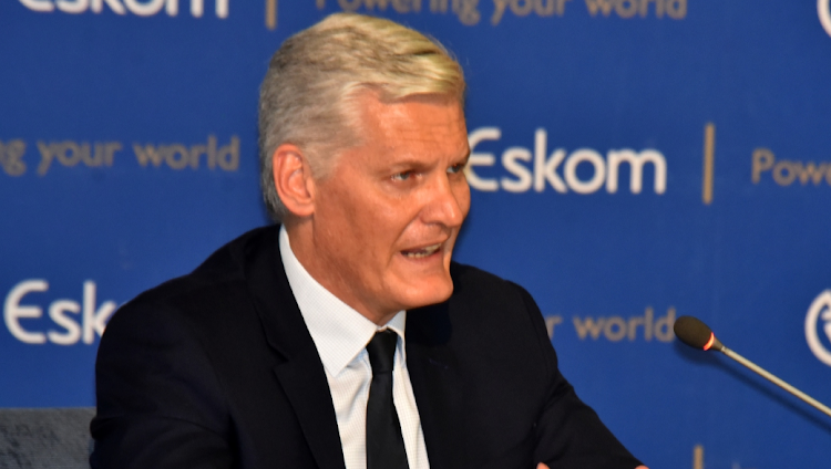 Eskom CEO André de Ruyter. Picture: FREDDY MAVUNDA