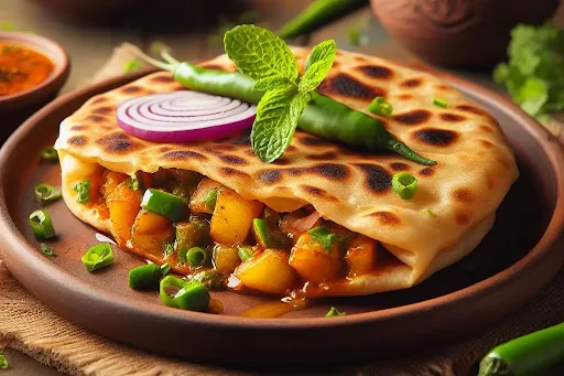 Aloo Pyaaz Paratha