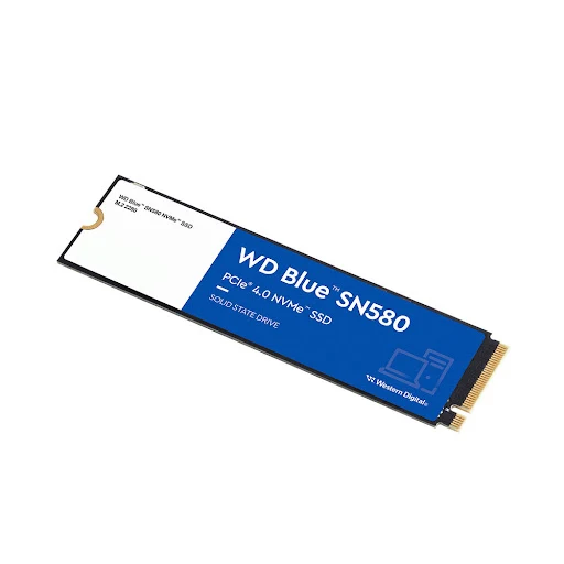 Ổ cứng gắn trong SSD WD Blue SN580 NVMe 1TB PCIe Gen 4.0 (WDS100T3B0E)