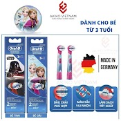 Đầu Bàn Chải Điện Oral - B Người Lớn Và Trẻ Em ( Giá 1 Đầu) Freeship Bàn Chải Oral - B Cho Bé, Đầu Bàn Chải Điện Oral - B T