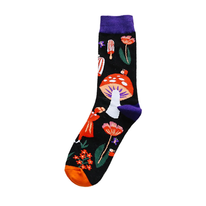 Title 1, Calcetines de amantes con graffiti adorable, ca...