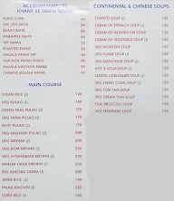 Gossip Fine Dine menu 2