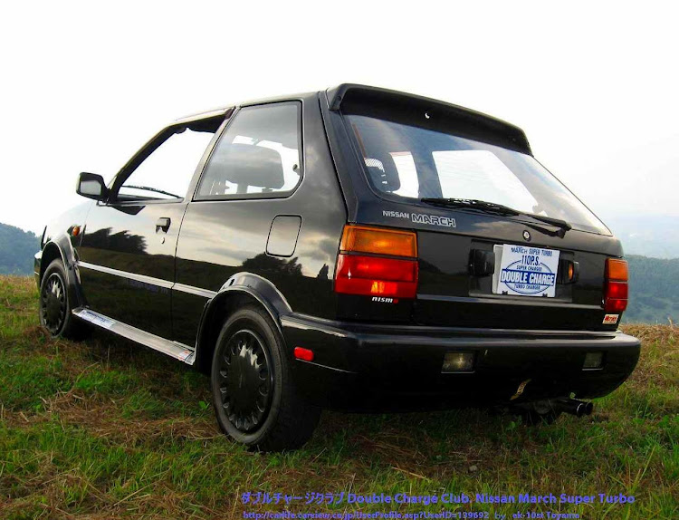 マーチのマーチスーパーターボ・過去の愛車紹介に関するカスタム事例の投稿画像2枚目