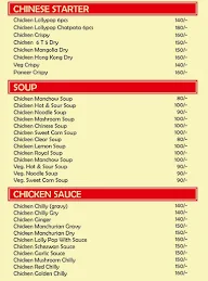 Sai Chef Corner menu 1