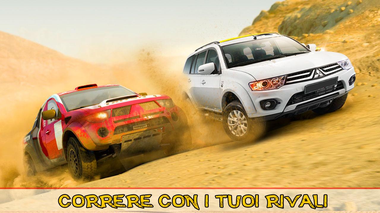 Android application OffRoad Dubai Desert Jeep Race screenshort