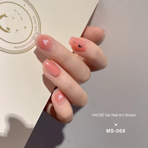 Title 6, European and American semi-cured gel nail paste...