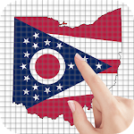 USA State Flag Maps Color by Number - Pixel Art Apk