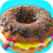 Rainbow Donut Cake Maker Chef 1.0 Icon