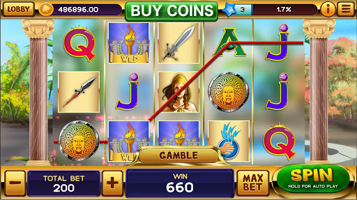 Slots - Mount of Olympus Greek God's Casino