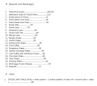 Paratha Point menu 6