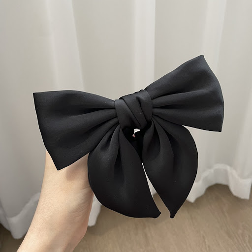 Title 7, Womens French Cream Texture Bow Hair Accessori...