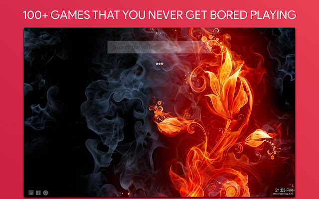 Fire Wallpaper HD Custom New Tab