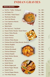 Manasa Family Restaurant menu 2