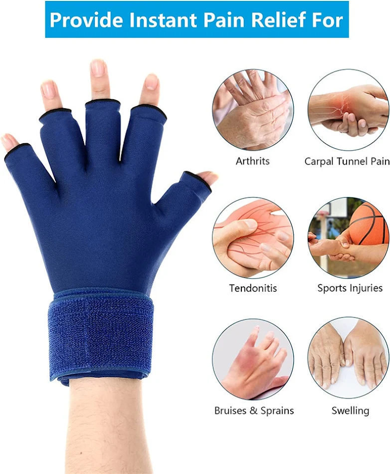 Sport Stoßdämpfende Schutz Gel Eishandschuhe Schützen Sie Ihre Hände beim Sport mit Komfort und maximaler Stoßabsorption.
