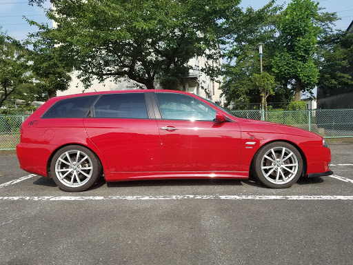 156スポーツワゴン 932bwの車高調取付 車検終了 ホイールインチアップに関するカスタム メンテナンスの投稿画像 車のカスタム情報はcartune