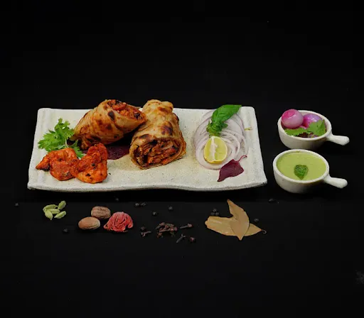 Chicken Tikka Parantha Roll