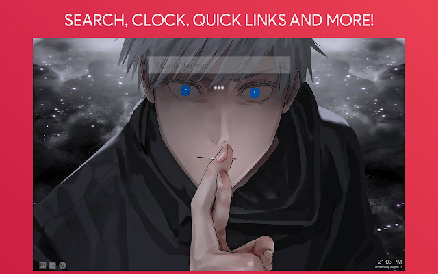 Jujutsu Kaisen Wallpaper HD Custom New Tab