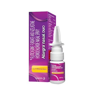 Allegra Nasal Duo Spray - 7 gm