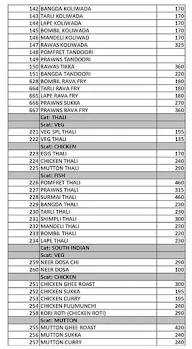 Coastal Malvan Lunch Home menu 4